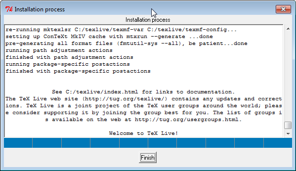 texworks package manager